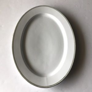 Vintage Heinrich & Co. Greek Key Oval Platter